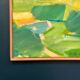 Original Swedish Oil on Canvas – “Early Summer Landscape” by Rolf Andersson – Signed – 2003 – Vintage & Framed – 24.5 × 24.5 cm