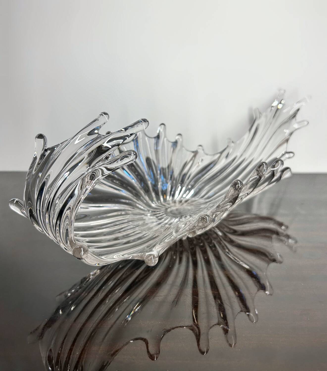 50s crystal bowl