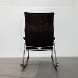 Mid-century Japanese space age folding rocking chair by Takeshi Nii, 1960s