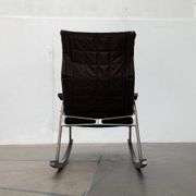 Mid-century Japanese space age folding rocking chair by Takeshi Nii, 1960s