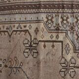 Brown Handmade Tribal Oushak Rug sku2333