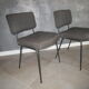 Paire de chaises André Simard-Airborne des années 50