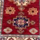 Chobi afghan contemporary carpet 100x142 cm