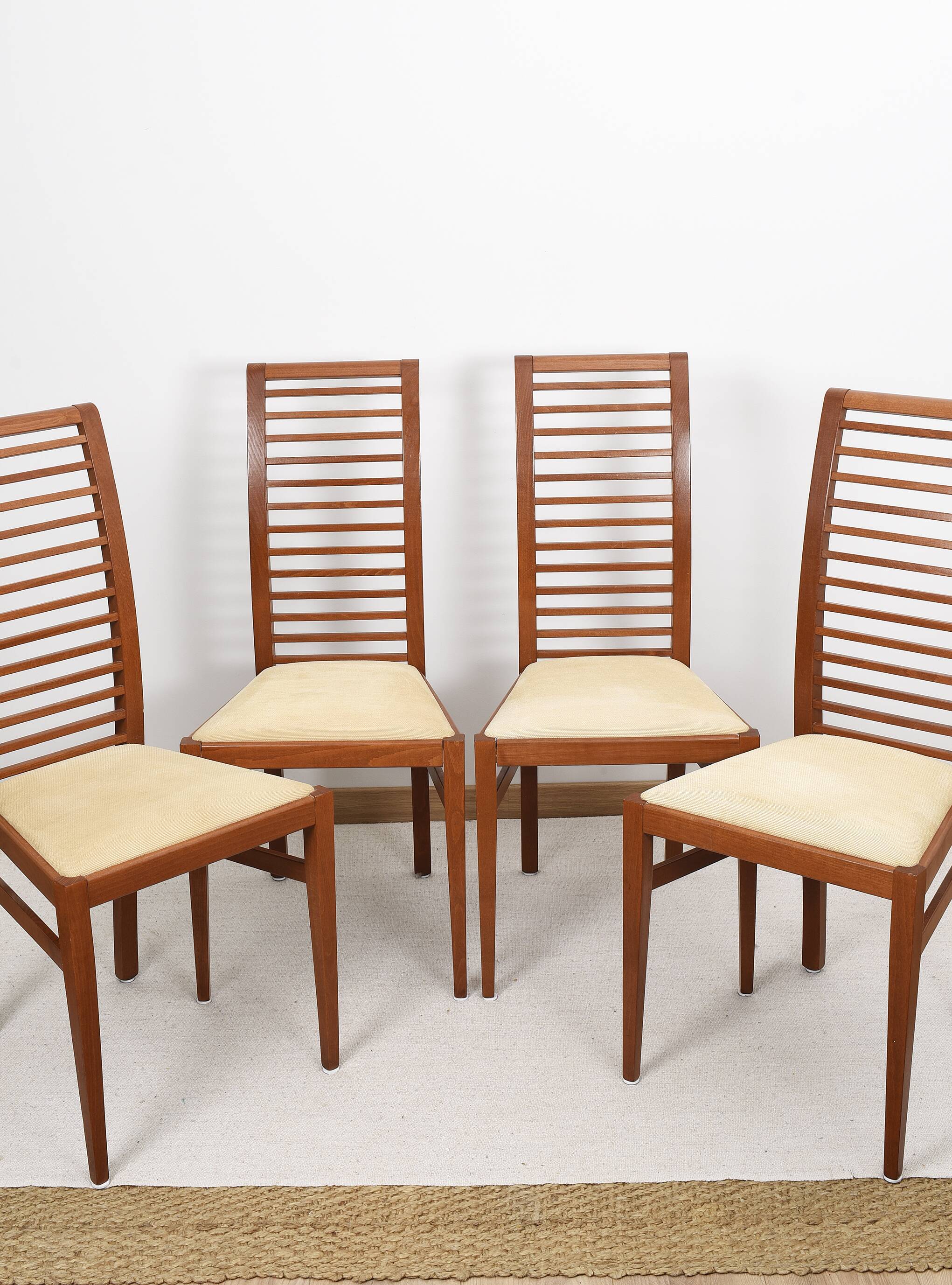 Ensemble de 4 chaises de salle à manger