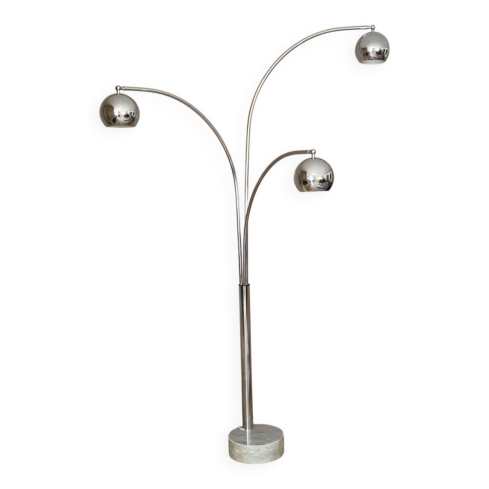 Muguet floor lamp by Goffredo Reggiani. 1970. Space age.