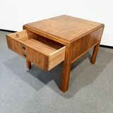 Vintage Drexel walnut bedside table, 1960