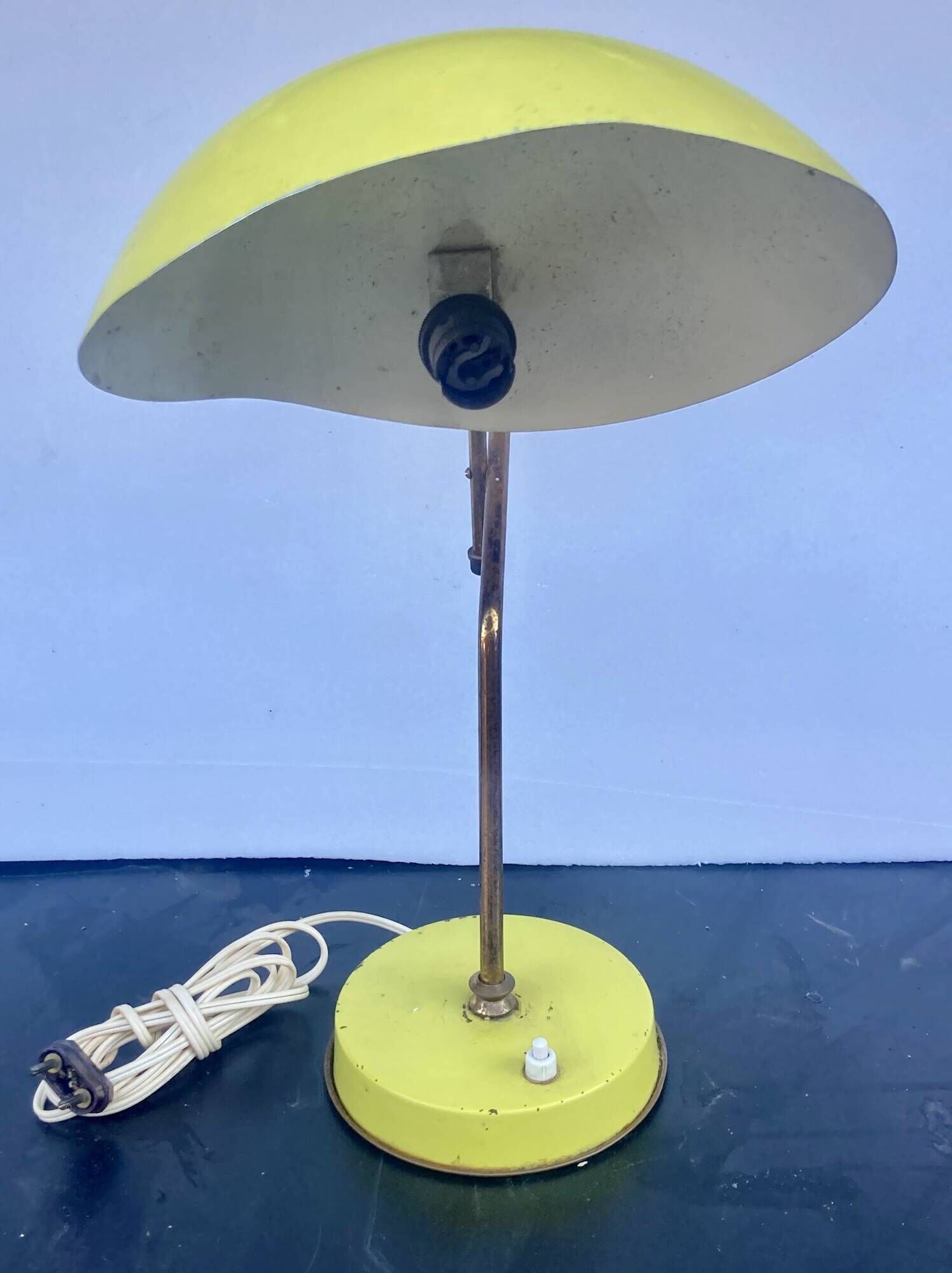 Desk lamp by jean boris lacroix - vintage from the 1950s - rare!!!