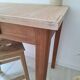Bureau / Table d'appoint en bois de ferme style campagne