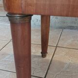 Buffet desserte Louis XVI en placage d'acajou et marqueterie de bois précie