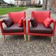 Paire de fauteuils, années 70
