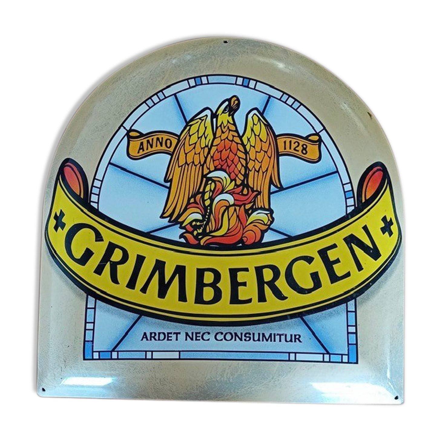 Étiquette bière personnalisée Pale Ale jaune design moderne 114 x 84 mm