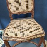 Chaise style Louis XV