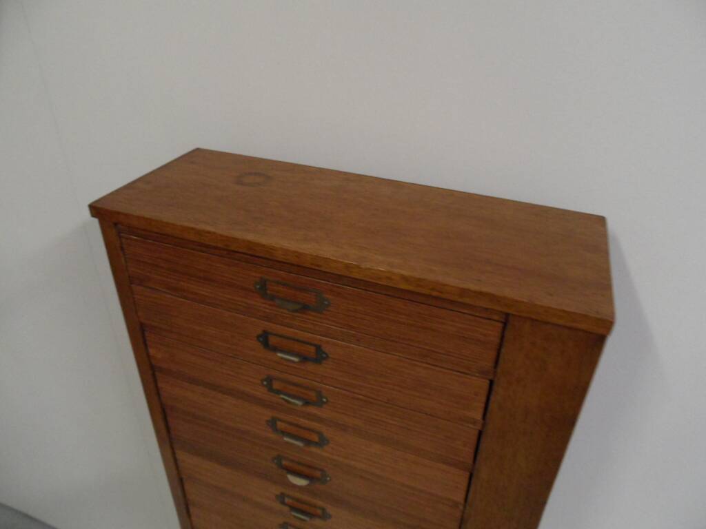 Vintage haberdashery cabinet