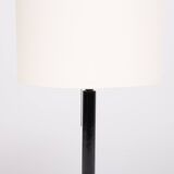 Grand ensemble de bureau exclusif en cuir cousu, années 1960, France