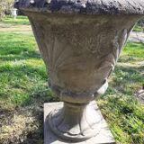 Pair of medieval stone planters