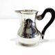 3-piece silver and ebony tea set
