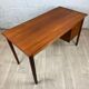 Scandinavian double-sided vintage teak desk, 60s