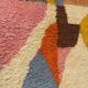 Atlas Berber rug with coloured patterns 1.5/2.5 m