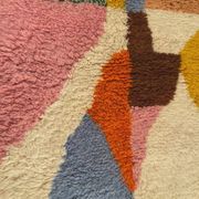 Tapis berbère d’atlas à motifs colorés 1,5/2,5 m
