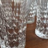 Lot de 6 verres en cristal modèle Éclat – Cristal d’Arques Paris | Ver