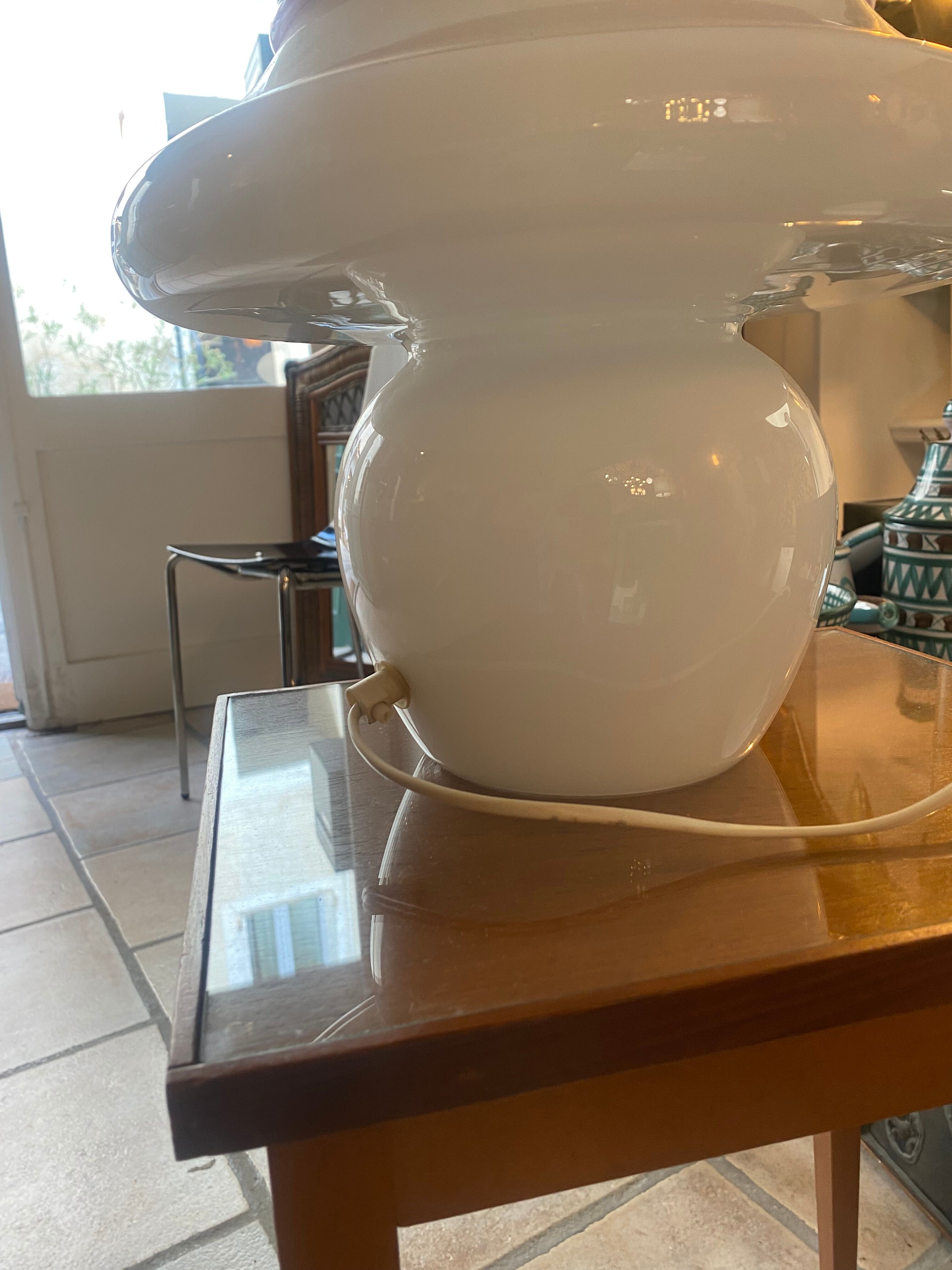 Opline lamp and vintage pink bow