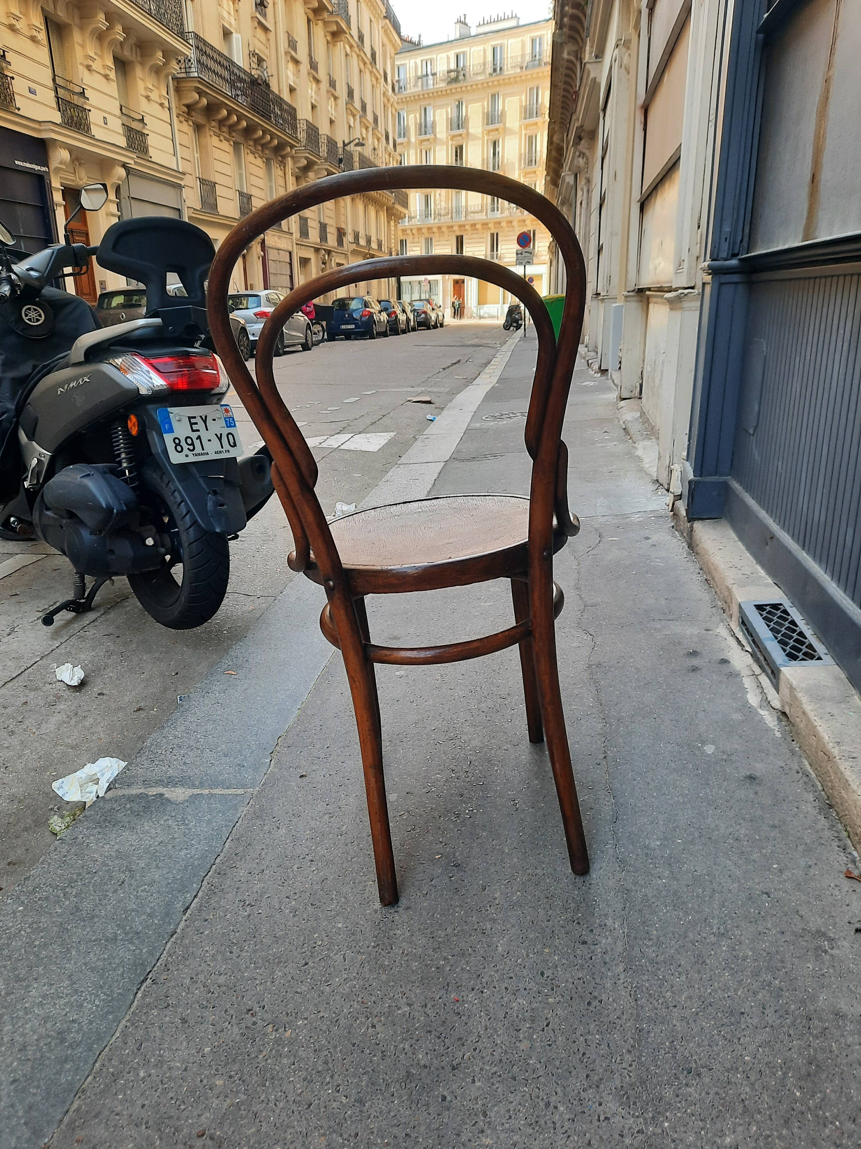 Antique bistro chair
