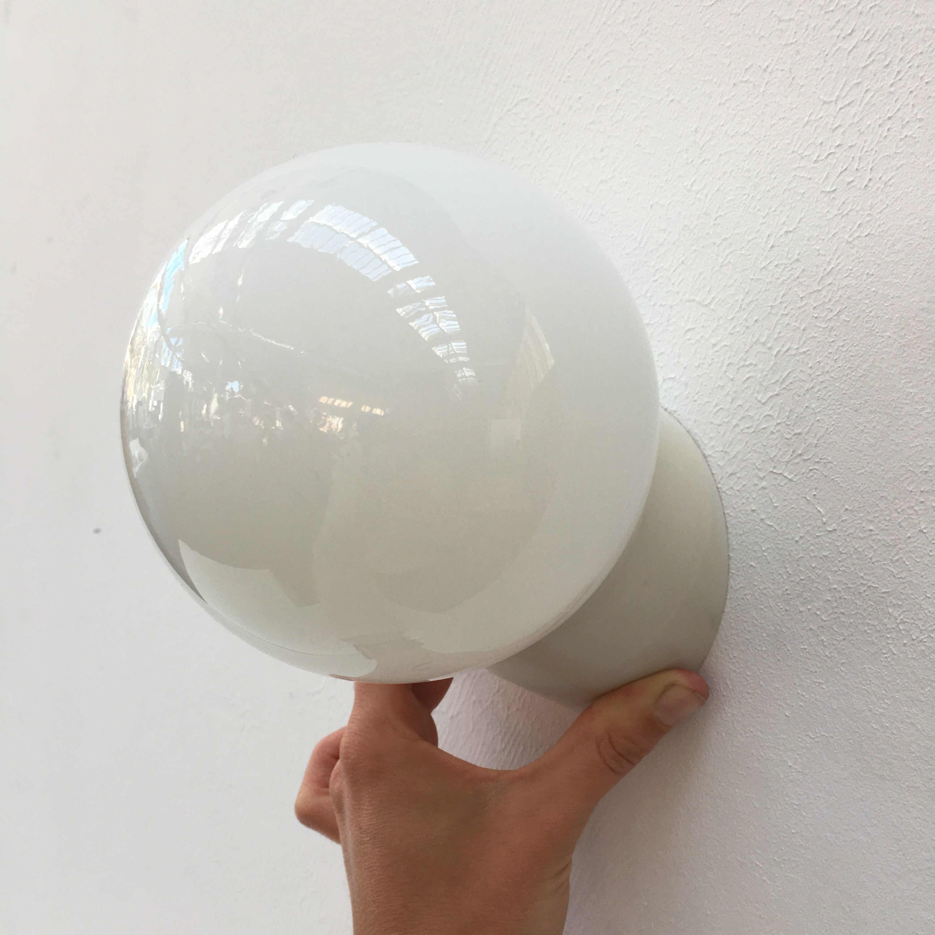 Vintage Bo Niko Bauhaus style wall lamp