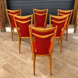 Set of 6 Monobloc chairs
