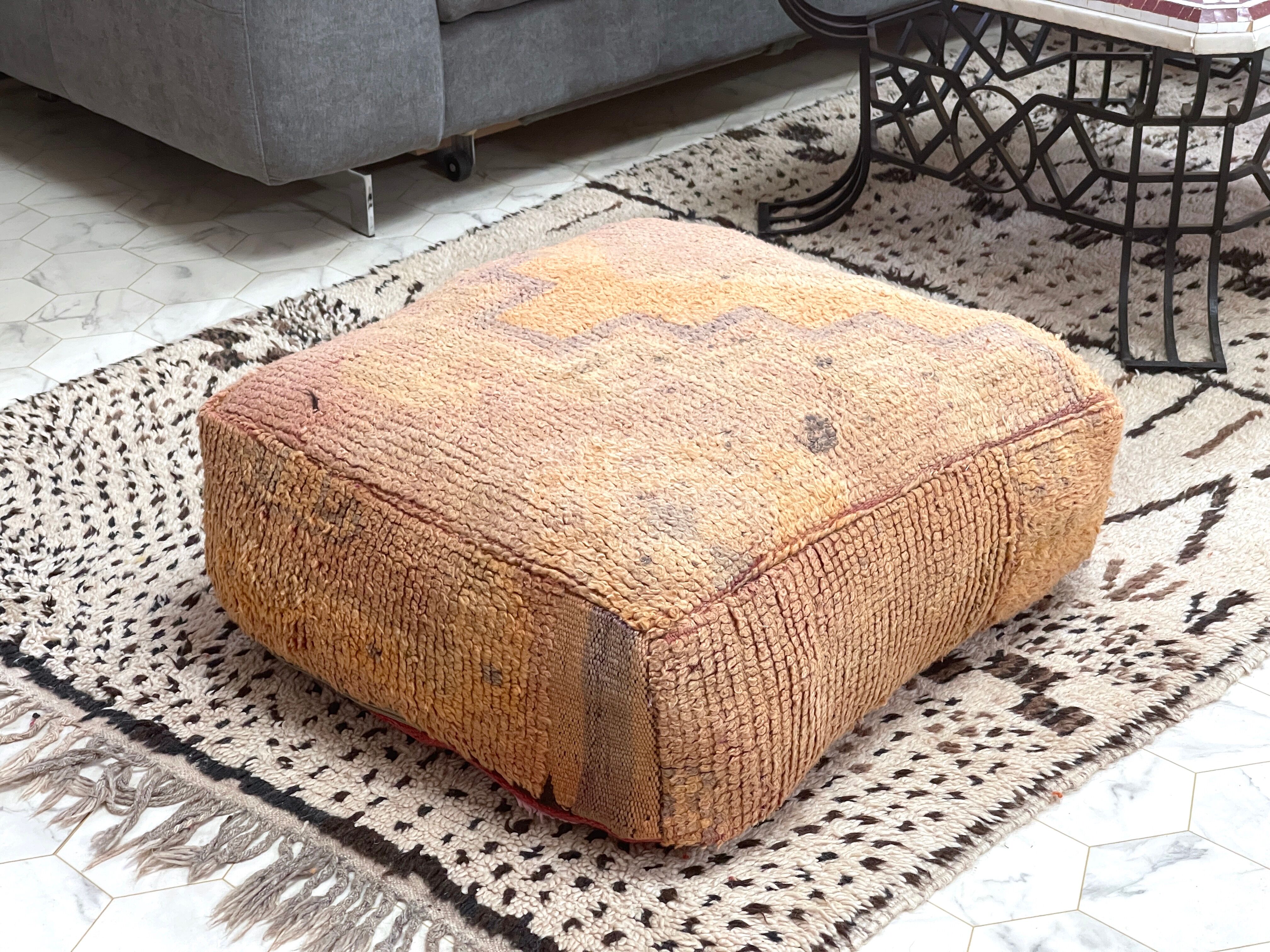 Moroccan Kilim Pouf