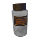 19th-century pharmacy bocal