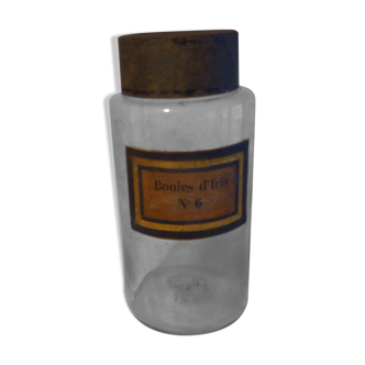 19th-century pharmacy bocal