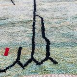 Traditional handmade Moroccan rug 3x2 m