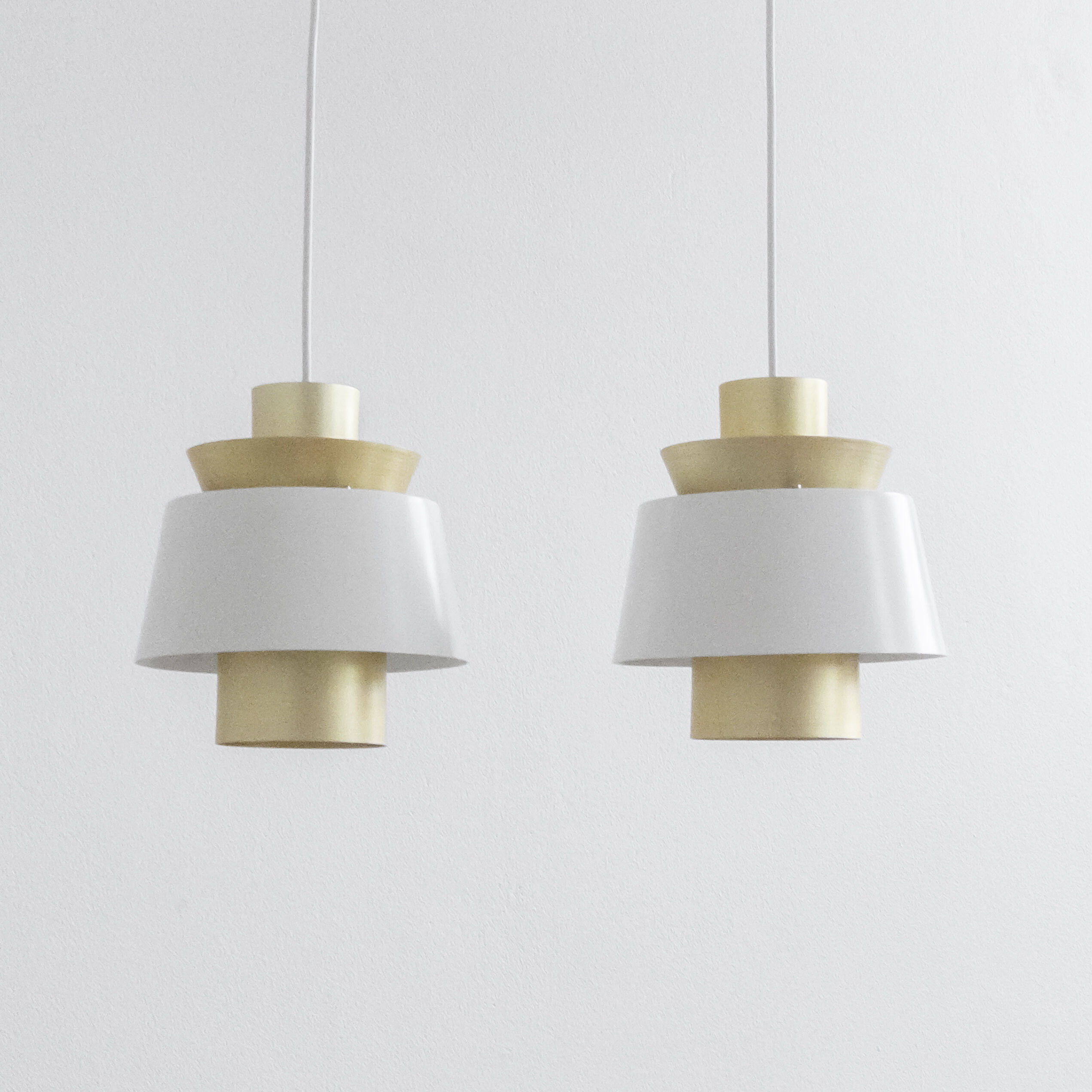Pair of Jørn Utzon Tivoli Lamps