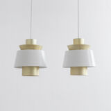 Pair of Jørn Utzon Tivoli Lamps