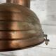 Wall lamp in copper and brass