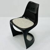 Denmark 1970s 4 x Space Age dining chair designed by Steen Ostergaard for Paul Cadovious