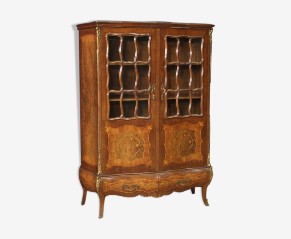 Vitrine incrustée des années 1950