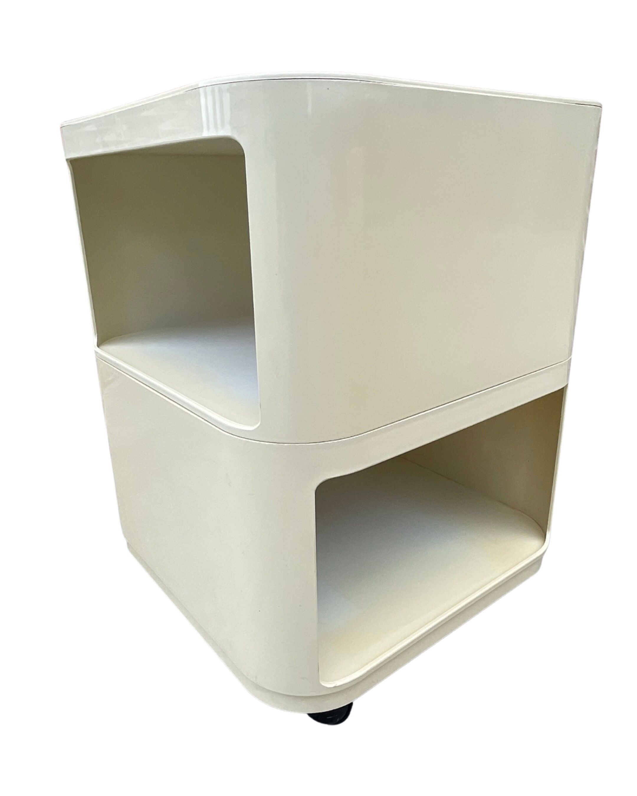 Set of Two Componibili by Anna Castelli Ferrieri for Kartell