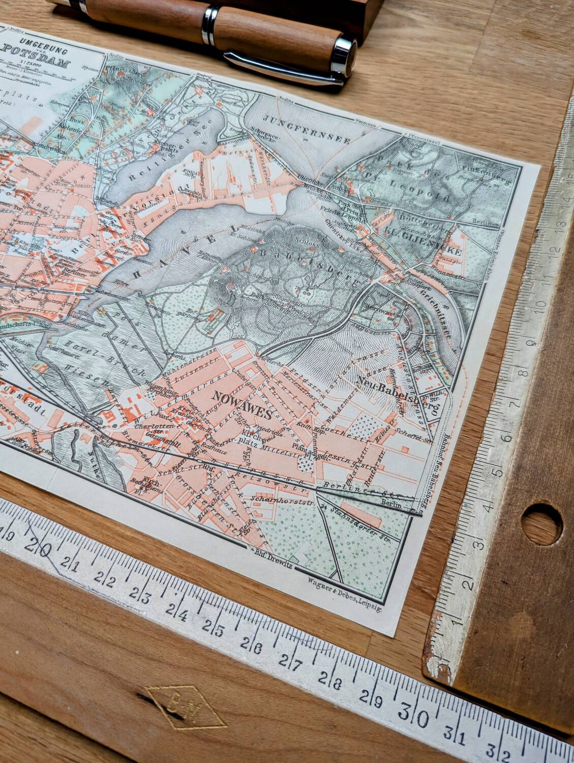 Printed in 1914, Potsdam, Brandenburg, Germany.