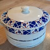 Old Badonviller soup set