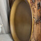 Oval dish in glazed stoneware