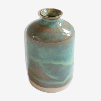 Vase celadon cocoon