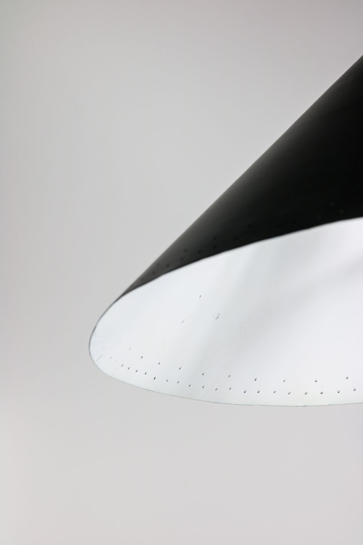 Mid-century brass floor lamp