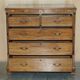 Grande commode antique Thomas Chippendale Sheraton Revival bois dur