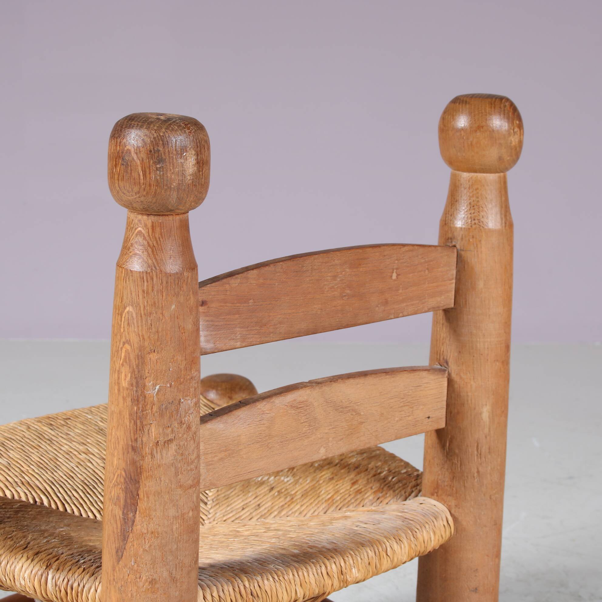 1950s French fire side chair