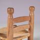 1950s French fire side chair