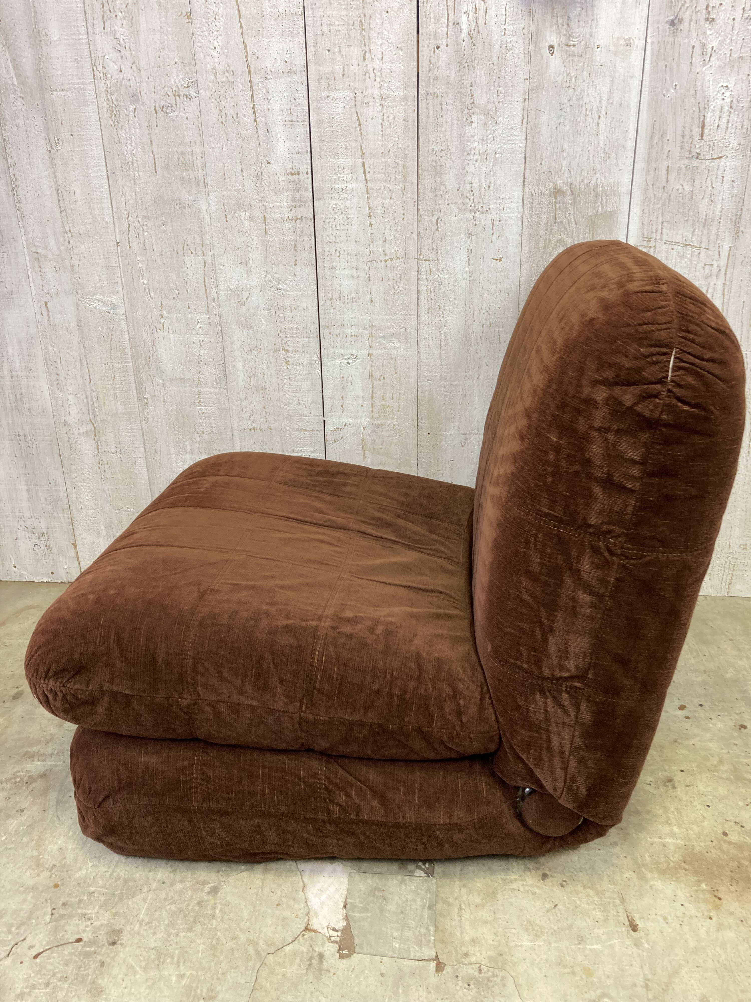 70's fireside chair