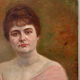 Portrait of a woman, oil on canvas
