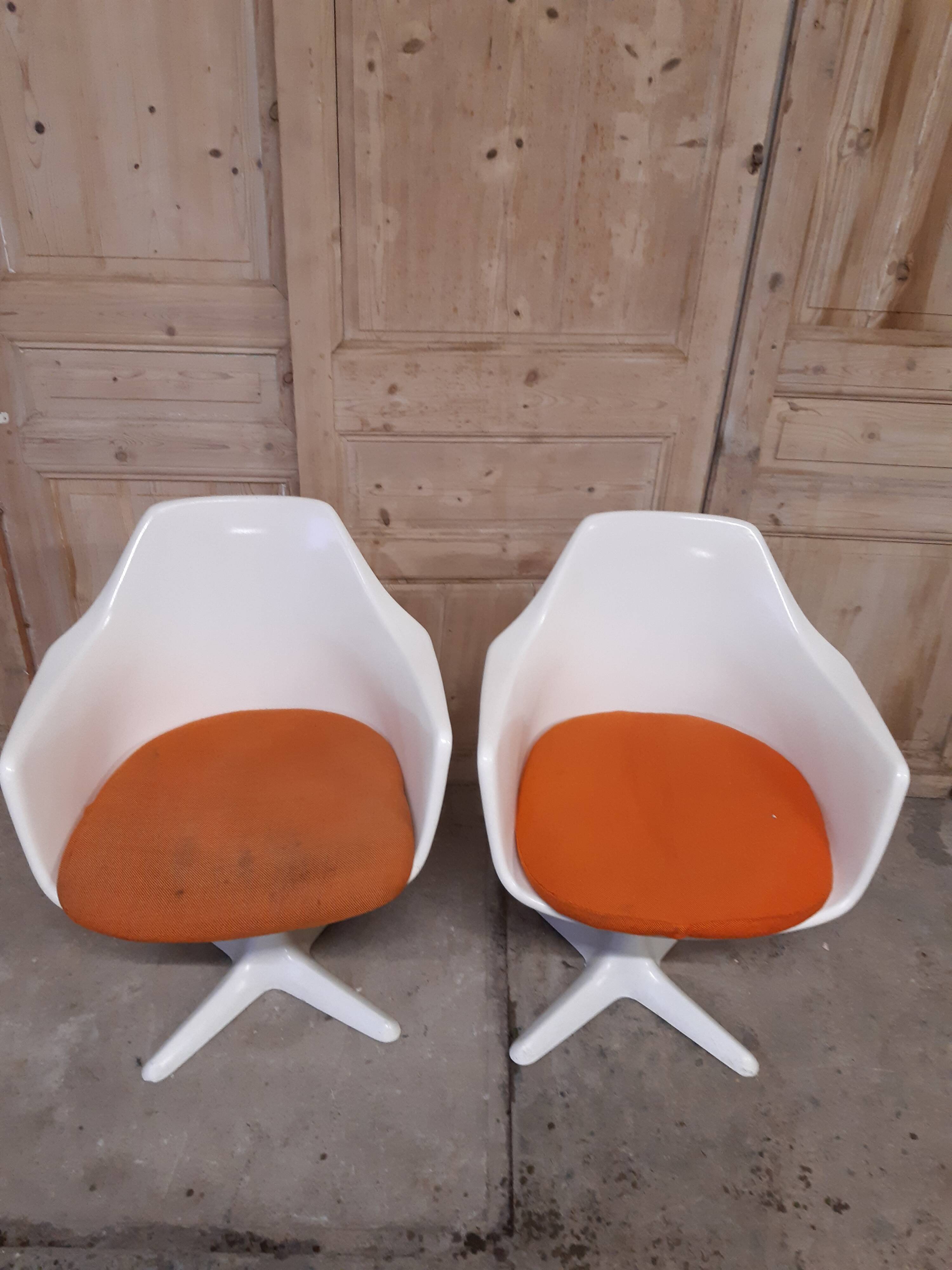 Table et chaises années 60