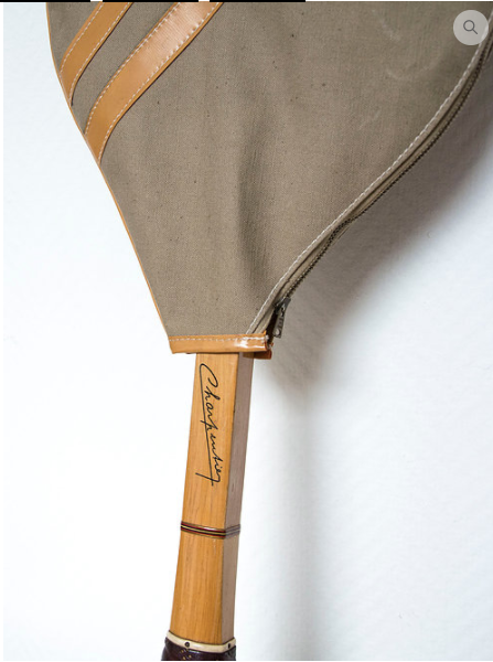 Tennis racket wood Christiane